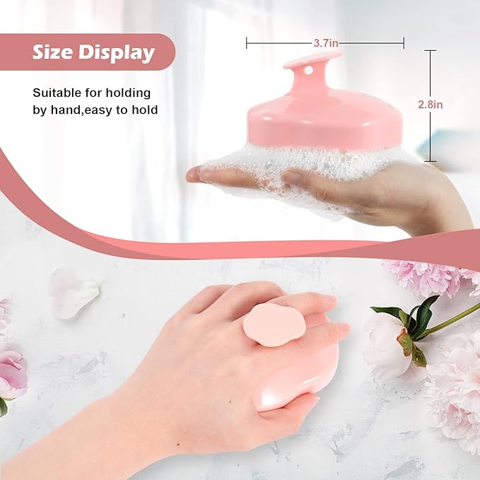 URTHEONE Hair Scalp Massager Shampoo Brush, Soft Silicone Hair Brush - Image 6