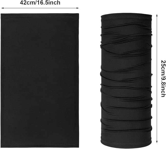 Geyoga 6 Pieces Summer UV Protection Cooling Neck Gaiter Face Clothing Neck - Image 4