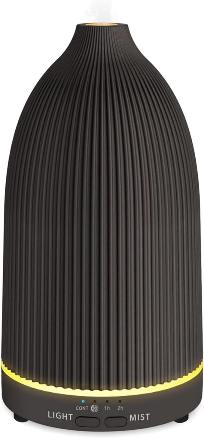 URPOWER 100ML Essential Oil Diffuser Ultrasonic Cool Mist Humidifier by URPOWER