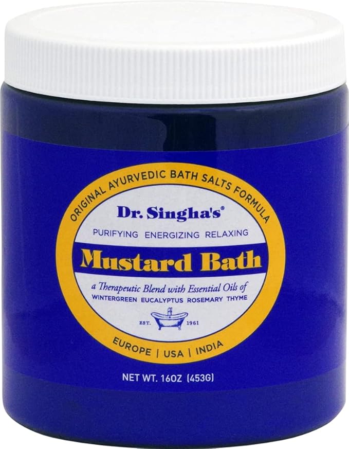 Dr. Singha's Mustard Bath, Therapeutic Bath Salts - Image 9