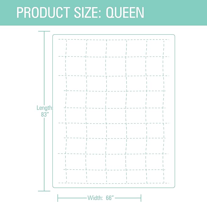 100% Cotton Queen Mattress Pad/Blanket, Also can be Used as Cover by ShieldLife - Image 2