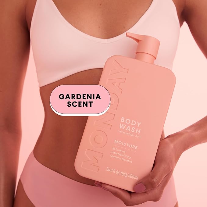 MONDAY HAIRCARE MOISTURE Body Wash in Fresh Gardenia - Image 5
