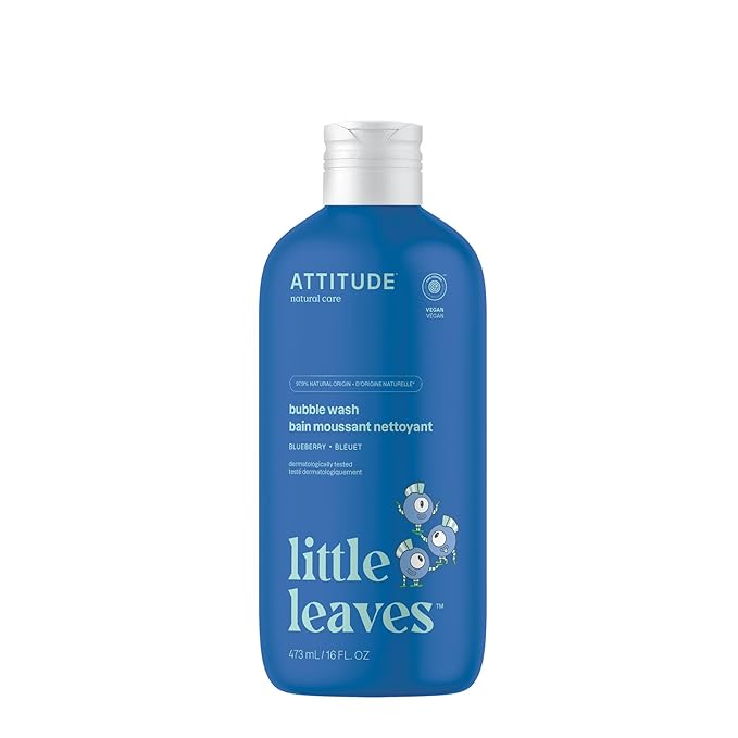 Attitude Bubble Wash for Kids, Hair Shampoo and Body Soap, EWG Verified by ATTITUDE