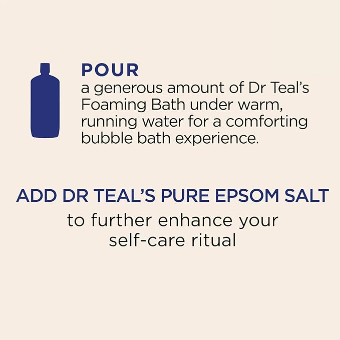 Dr Teal's Cozy Vanilla Season Comfort Pure Epsom Salt Soak and Cozy Vanilla - Image 3
