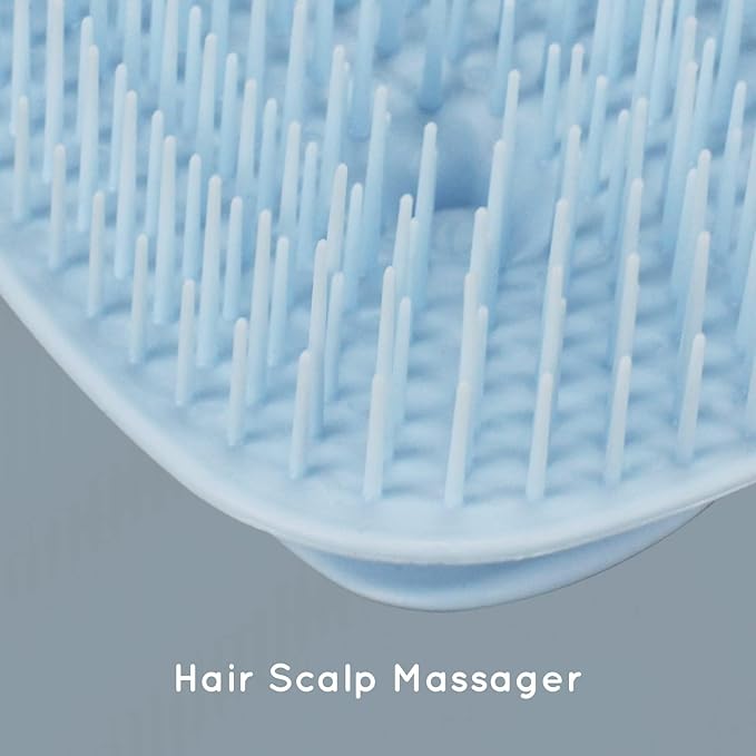 Ecoed 2 PC Scalp Massager Shampoo Brush, Scalp Scrubber & Exfoliator - Image 4