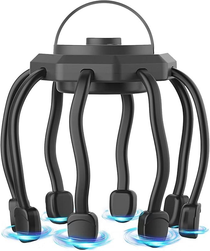 Electric Scalp Massager, Head Massager Scalp Stress Relax, Kneading Hair Massage by ONIYEA