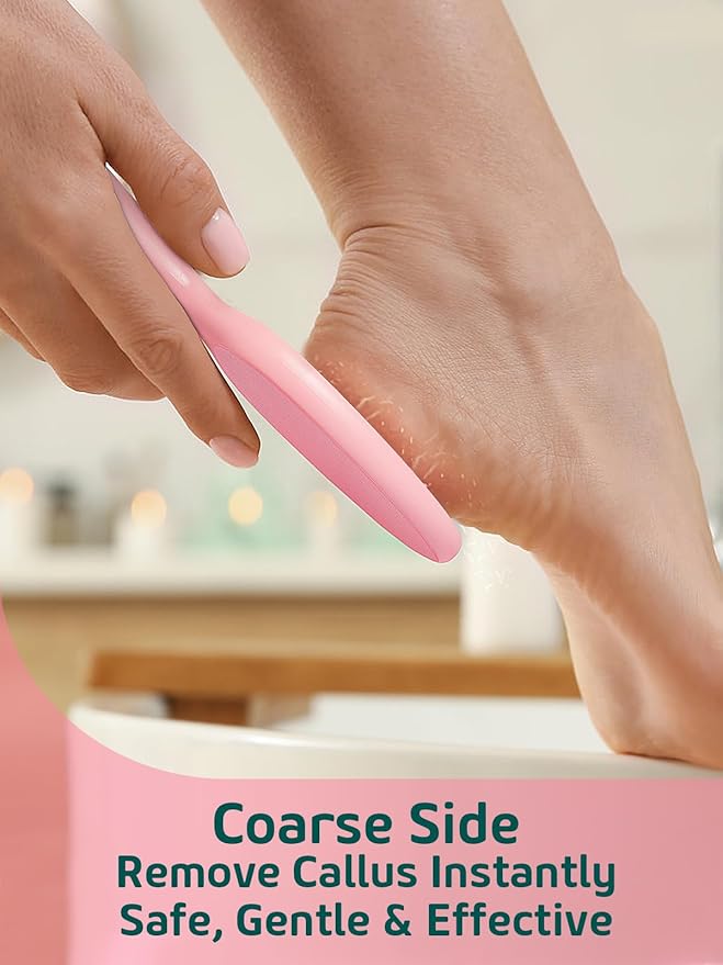 2-Sided Glass Foot File Callus Remover Without Drain Stand - Image 4
