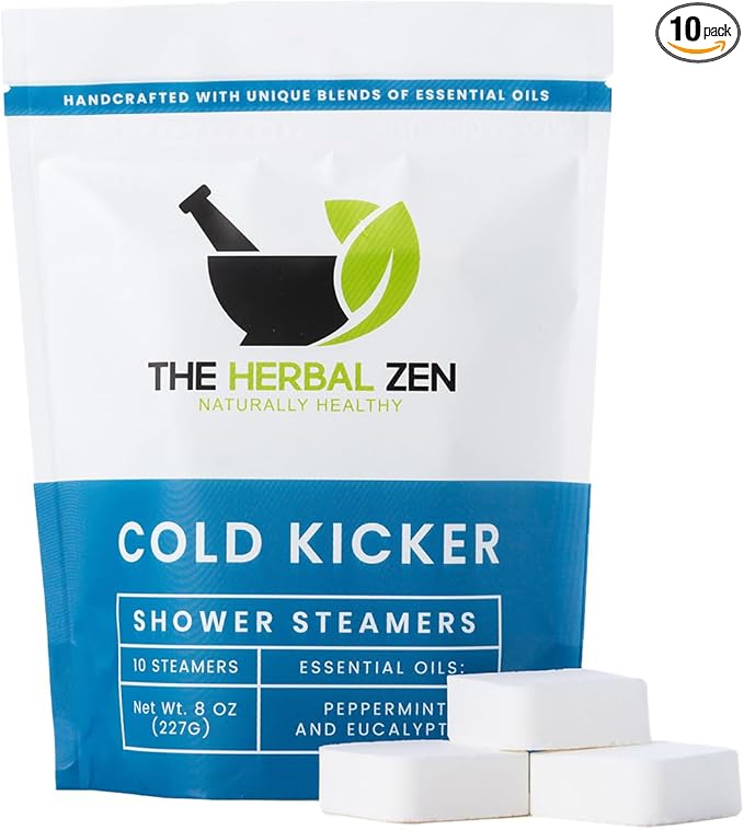 Cold Kicker Shower Steamers Aromatherapy by TheHerbalZen