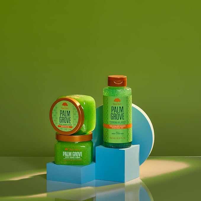 Tree Hut Palm Grove Foaming Gel Wash, Hydrating & Moisturizing Body Wash - Image 7