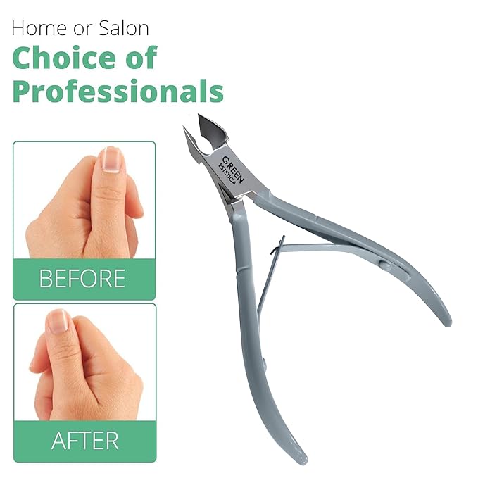 Professional Cuticle Trimmer Nail Cuticle Cutter Stainless Steel Cuticle Nippers - Image 6
