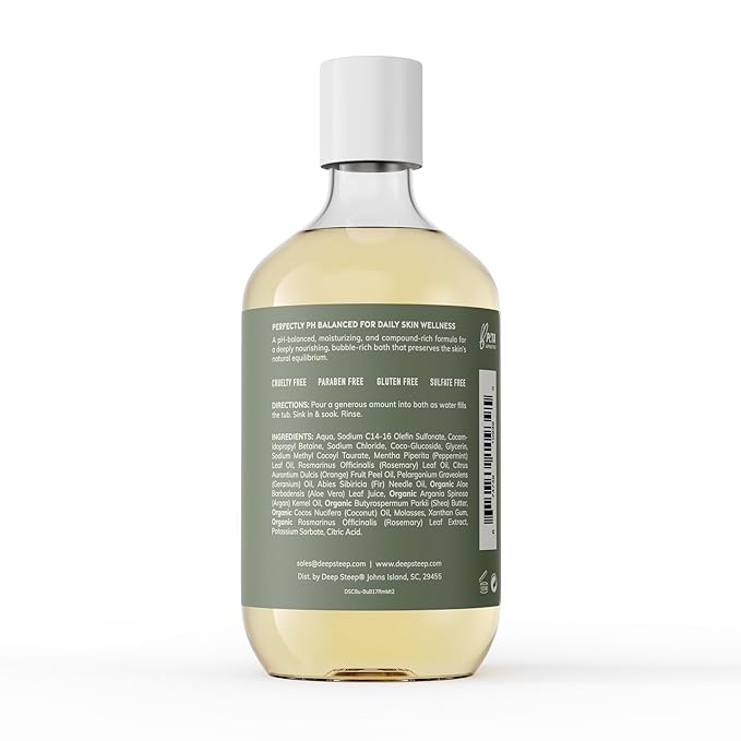 Deep Steep Rosemary Mint Bubble Bath - Image 2