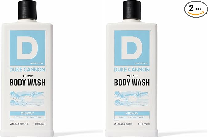 Duke Cannon Supply Co. Thick High Viscosity Body Wash – 3X Thicker, Cleansing by Duke+Cannon+Supply+Co.