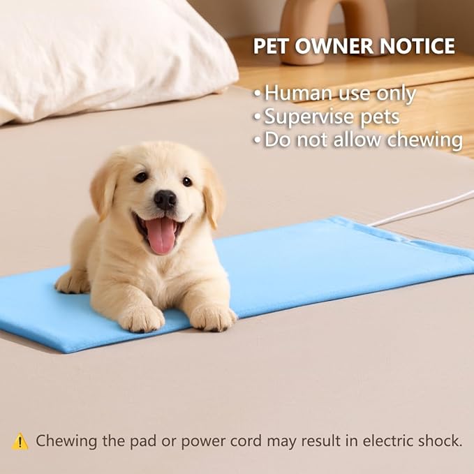 Boncare® Stay-On Small Vinyl Electric Heating Pad - Image 6