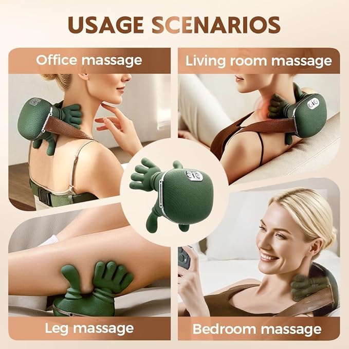 Shoulder and Neck Massager, Bionic Heated Massager, Neck Massager - Image 8