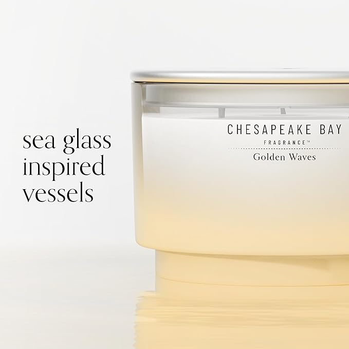 Chesapeake Bay, 14.5oz Golden Waves Scented Candle, Mood Evoking Fragrance - Image 5