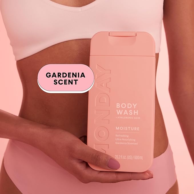 MONDAY HAIRCARE MOISTURE Body Wash in Fresh Gardenia - Image 9