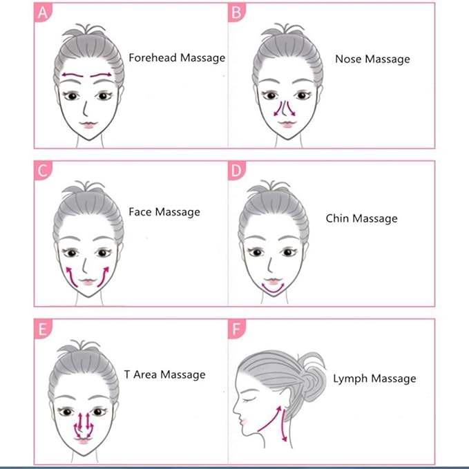 Rose Quartz Gua Sha Comb Massage Tool - Image 6