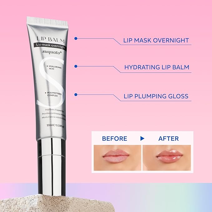 Peptide Lip Treatment Butter Balm: Mini Plumping Gloss Set - Image 2