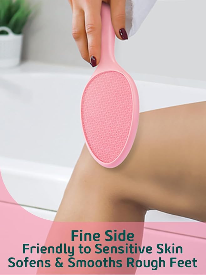 2-Sided Glass Foot File Callus Remover Without Drain Stand - Image 5