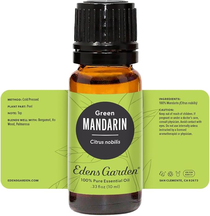 Edens Garden Mandarin- Green Essential Oil- 100% Pure Premium Grade, Therapeutic - Image 8