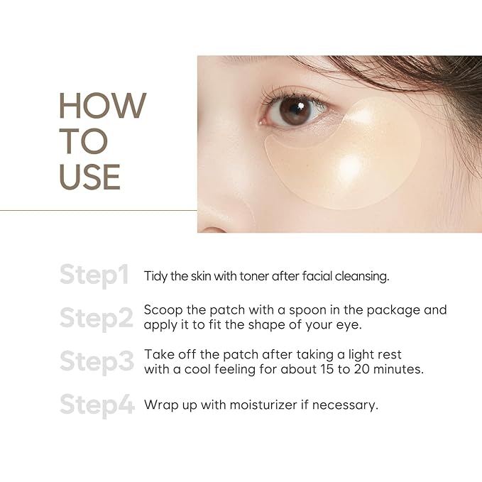 Petitfee Gold & Snail Hydrogel Eye Patch 60ea - Image 9