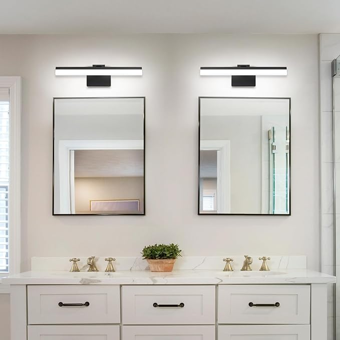 SOLFART 18 Inch Vanity Lights for Bath Dimmable Bathroom Lights Over Mirror - Image 8