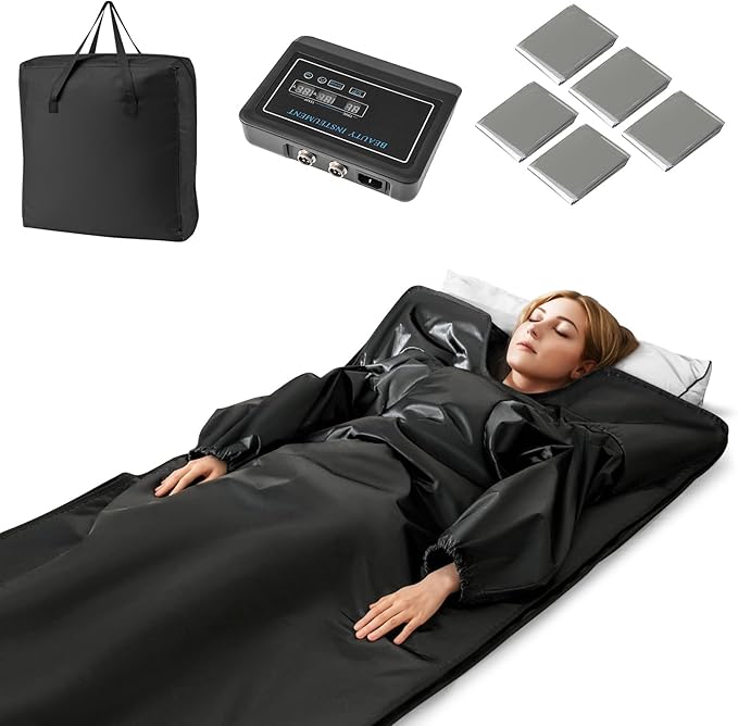 ARLIME Infrared Sauna Blanket, Portable Full-Body Home Sauna Blanket, 90-180°F by ArlimeDirect