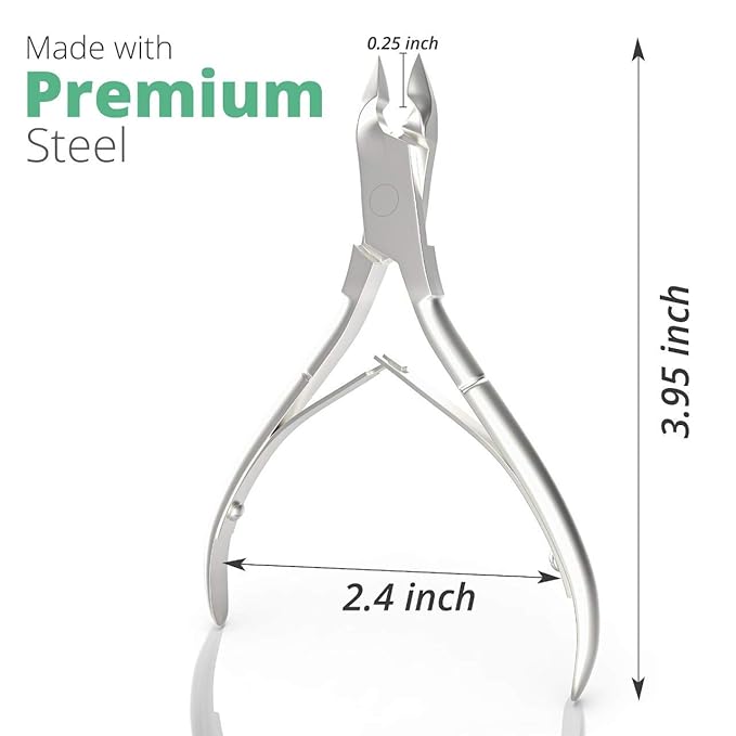 Professional Cuticle Trimmer Nail Cuticle Cutter Stainless Steel Cuticle Nippers - Image 2