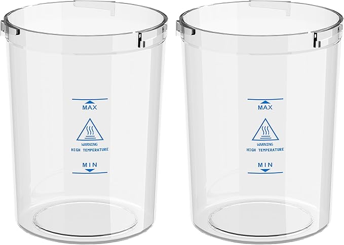 SalonDepot Water Jar for Facial Steamer Universal Plastic Water Cup 2 PCS by SalonDepot