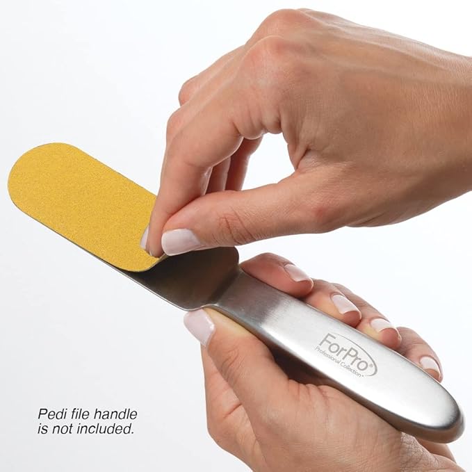 ForPro Professional Collection Stainless Steel Pedi File Refill, 180 Grit - Image 4