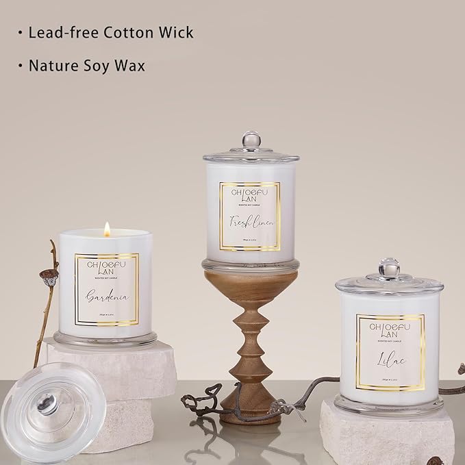 Chloefu LAN Pumpkin Candle, Fall Candles - Image 5