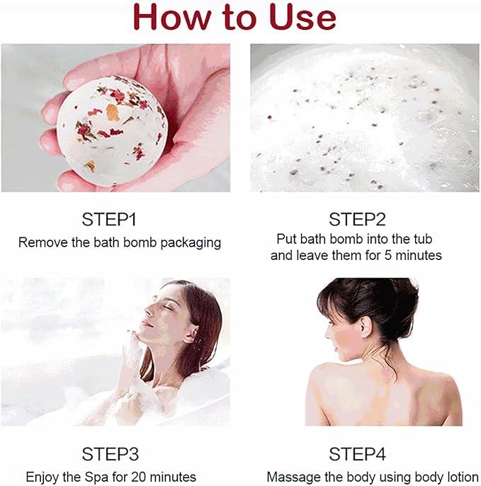 Bath Bombs for Women Spa Gift Set - Image 6