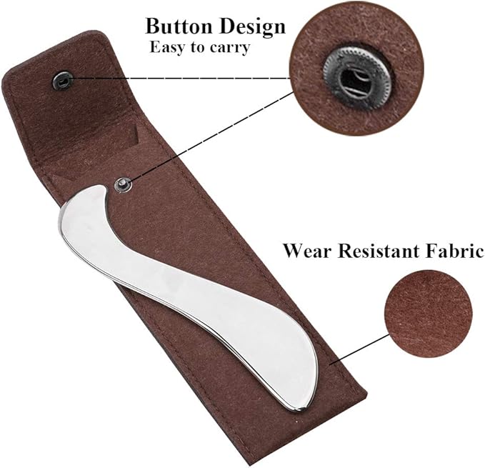 FeelFree Sport Stainless Steel Guasha Scraping Massage Tool-Muscle Scraper Tool - Image 6