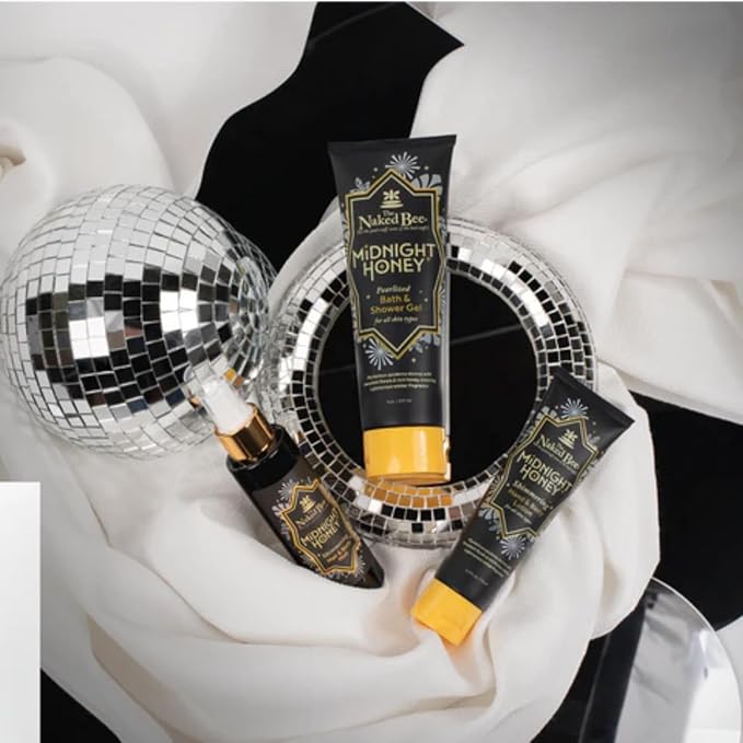 The Naked Bee Midnight Honey Shimmering Body Lotion - Image 2