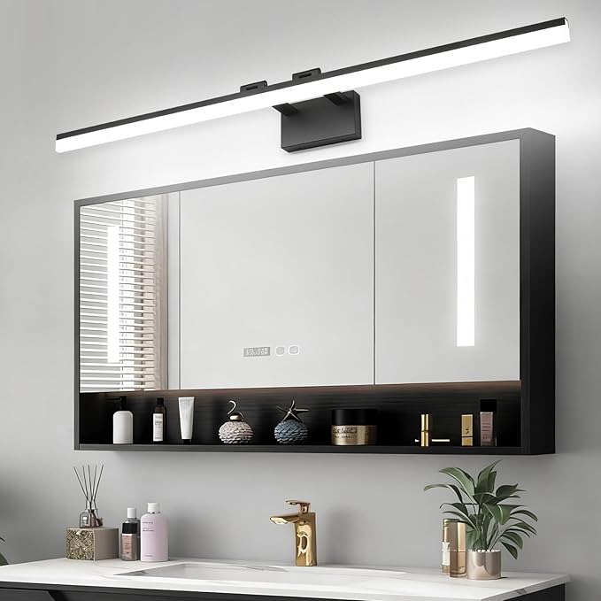 SOLFART 5 Color Temperature Dimmable 47.2 Inch Bathroom Light Fixtures Over - Image 2