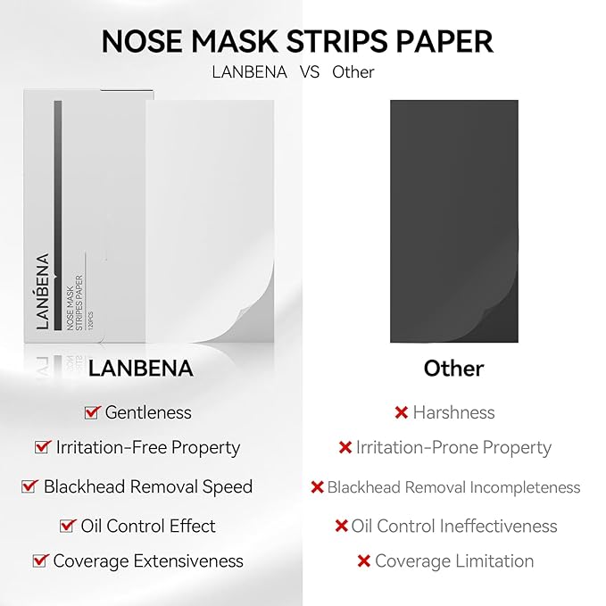 LANBENA 120 Pcs Nose Mask Strips Paper, Compatible - Image 5