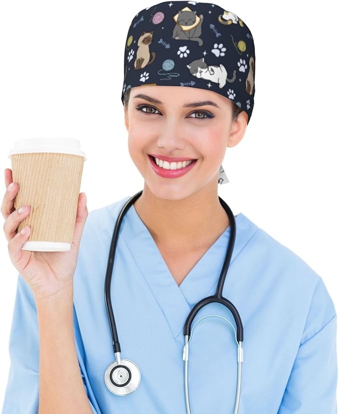 Adjustable Working Cap with Sweatband - Image 2