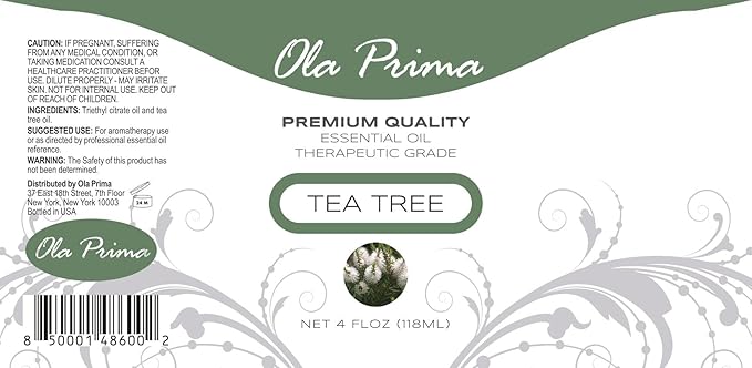 Ola Prima Australian Tea Tree Essential Oil – 4 fl oz Therapeutic Grade - Image 2