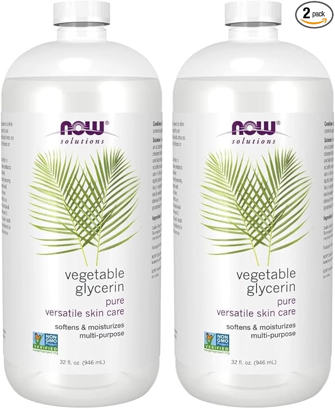 NOW Foods Solutions, Vegetable Glycerin, 100% Pure, Versatile Skin Care by NOW