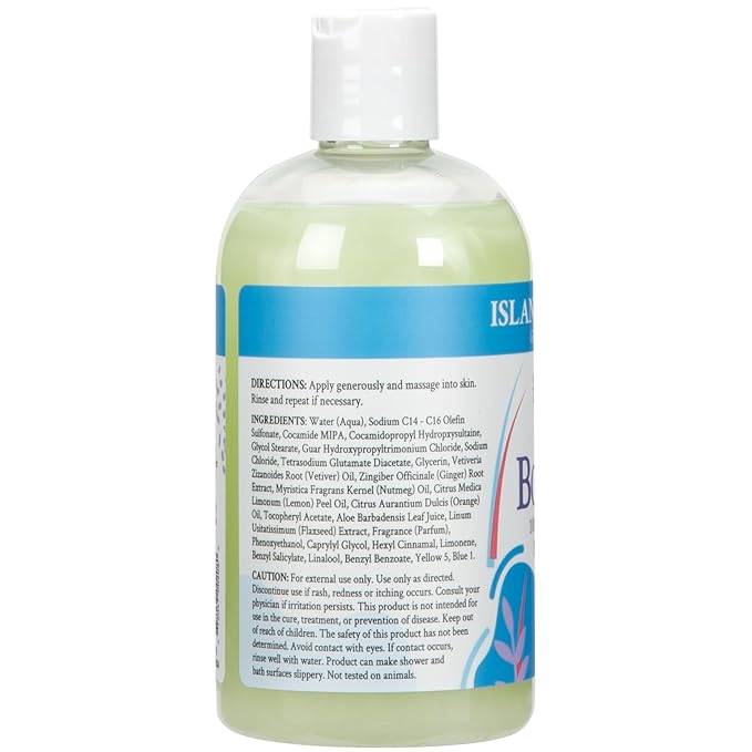 Ginger Lily Farms Botanicals Nourishing Body Wash, Island Tranquility, 100% - Image 4