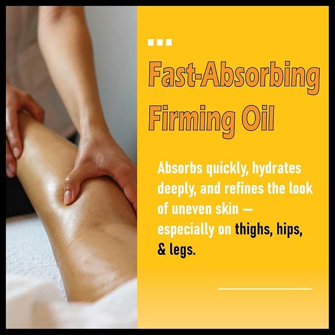 ELovelle Anti-Cellulite Massage Oil, Firming Body Massage Oil - Image 4