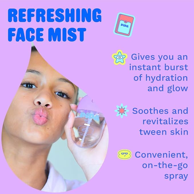 Pipa Skincare Glow Go Facial Mist 30 ml | Organic Rose Water Toner Spray | - Image 2