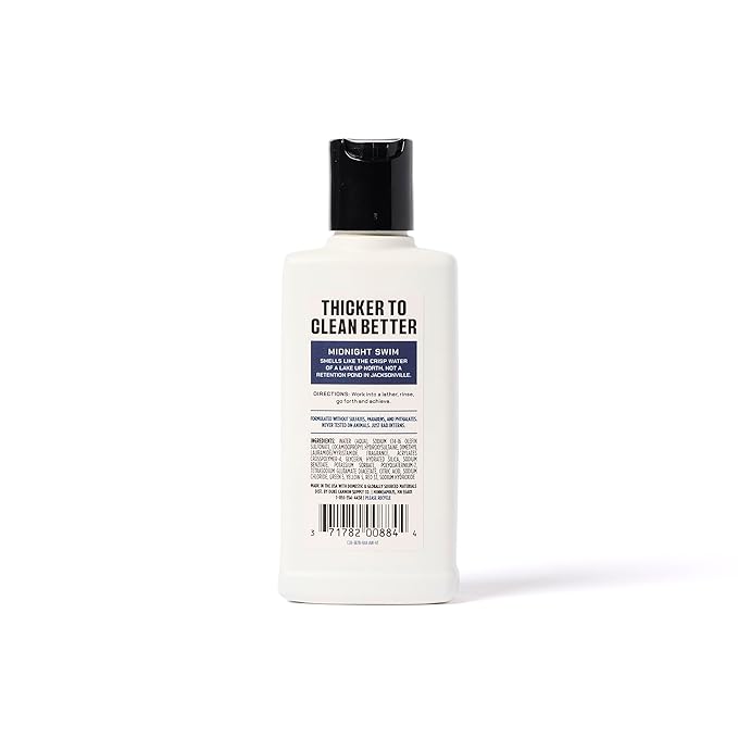 Duke Cannon THICK Body Wash for Men – High-Viscosity Shower Gel, Midnight Swim - Image 2