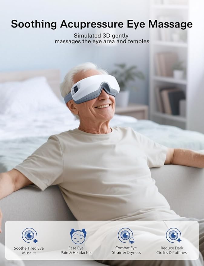 Eye Massager with Heat and Cooling, Mothers Day Gifts - Image 3