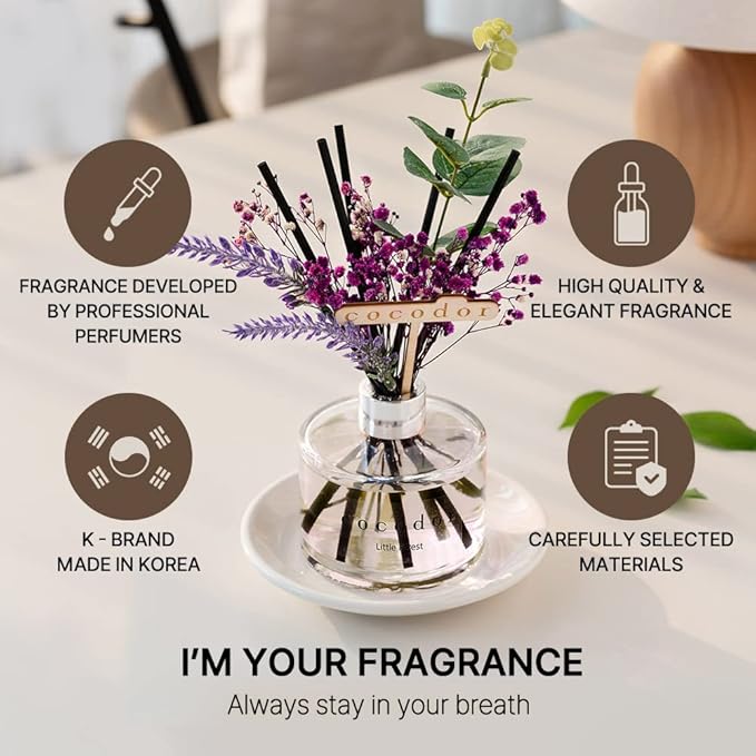 COCODOR Lavender Reed Diffuser/Refreshing Air/6.7oz/1Pack / Home Fragrance - Image 2