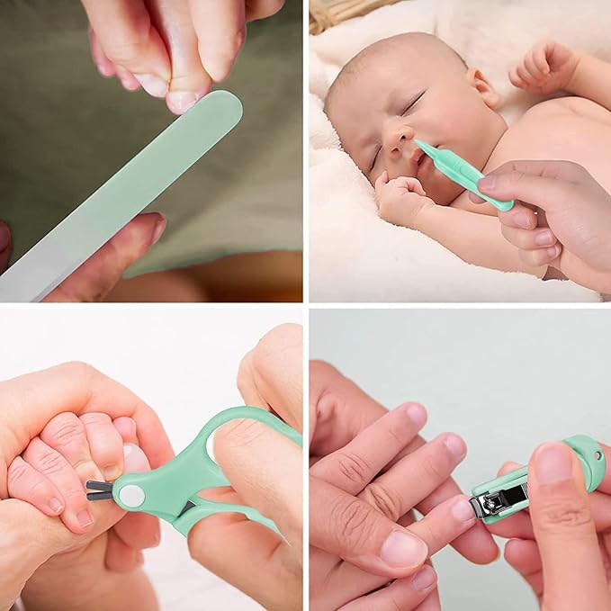 Qunlions life Baby Nail Trimmer Electric-19 in 1 Baby Nail Clippers Safe Baby - Image 8
