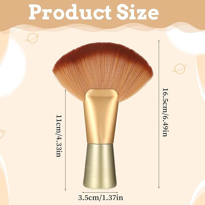 Professional Large Body Powder Brush, Soft Setting Powder Brush - Image 4