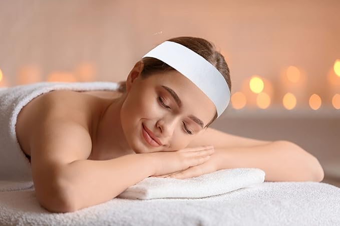 200 Pieces Disposable Facial Headbands - Image 3