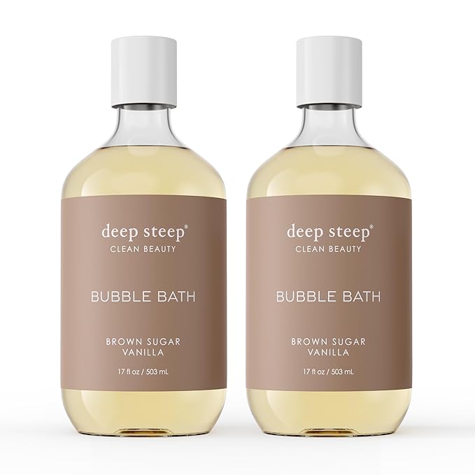 Deep Steep Bubble Bath, Clinically Tested Soothing Soak by DeepSteep