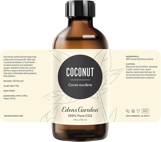Edens Garden Coconut CO2 Essential Oil- 100% Pure Premium Grade, Therapeutic - Image 9